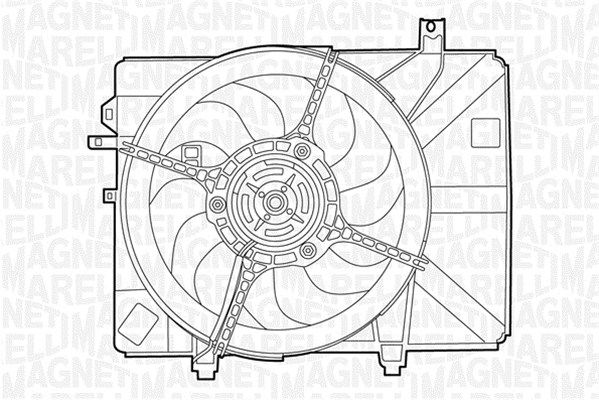 MAGNETI MARELLI Ventilators, Motora dzesēšanas sistēma 069422407010